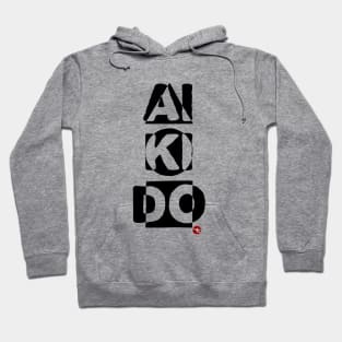 Aikido Shapes - Black Hoodie